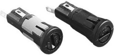 Bulgin FX0458/1 Sicherungshalter Bulk in Schwarz - Bild 1