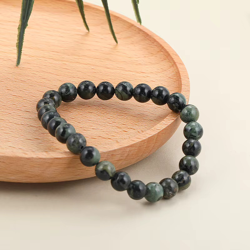 SANSWL Armband, Kambaba Jaspis, 8mm, Schwarz, Damen - Bild 2