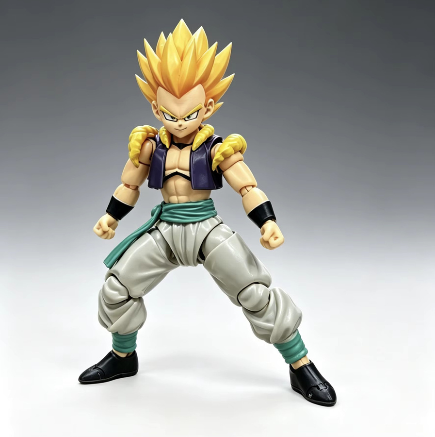Bandai Dragon Ball Super Saiyan Große Gotenks Actionfigur - Bild 2