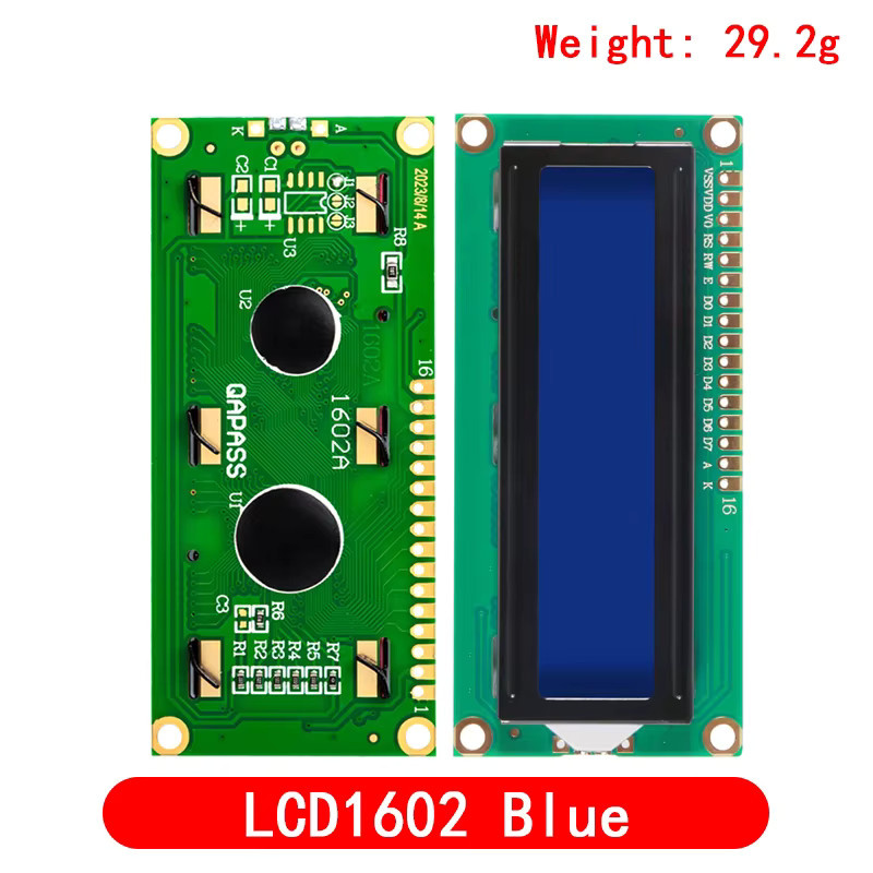 Si Tai&SH LCD-Modul 1602 mit I2C-Schnittstelle in Blau und Grün für Arduino UNO R3 Mega2560 - Bild 3