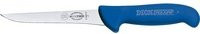 ErgoGrip Ausbeinmesser aus Edelstahl mit blauem Kunststoffgriff, steif, Länge: 13 cm - Bild 1
