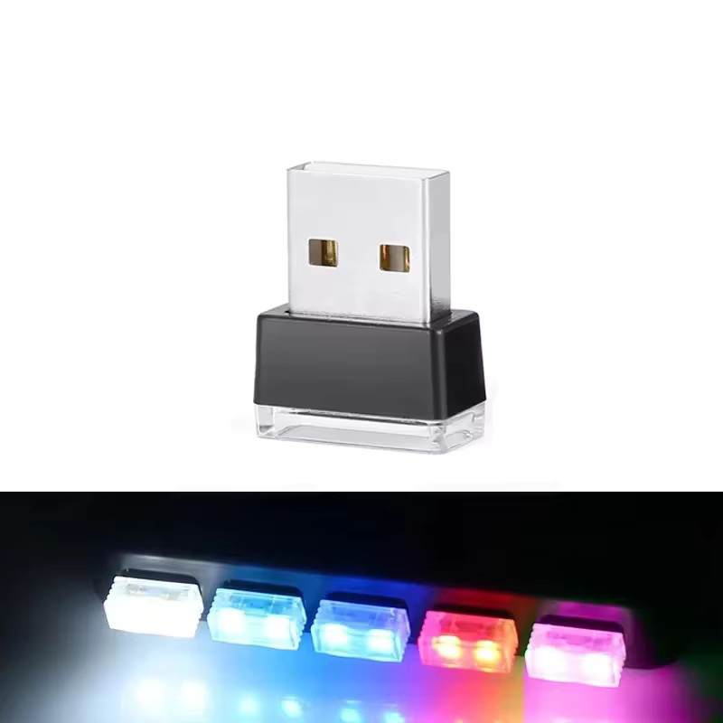 NATURIXY USB LED Ambientebeleuchtung als dekorative Notbeleuchtung in Rot, Blau oder Weiß - Bild 4
