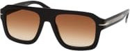 David Beckham DB 7127/S Sonnenbrille, Quadratisch, Vollrand, Kunststoff, Herren - Bild 1
