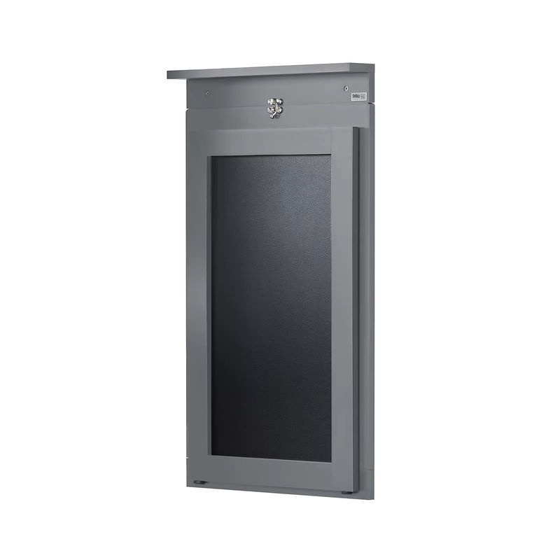 SoBuy FWT20 Wandklapptisch mit Drop-Leaf und Memo-Board, platzsparender Esstisch aus MDF in Weiß oder Grau für Küche und Home-Office - Bild 2