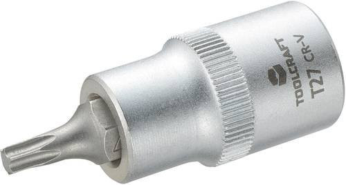 TOOLCRAFT Steckschlüssel-Bit-Einsatz Innen-Sechsrund TX 27 1/2 in Silber (12,5 mm) - Bild 1
