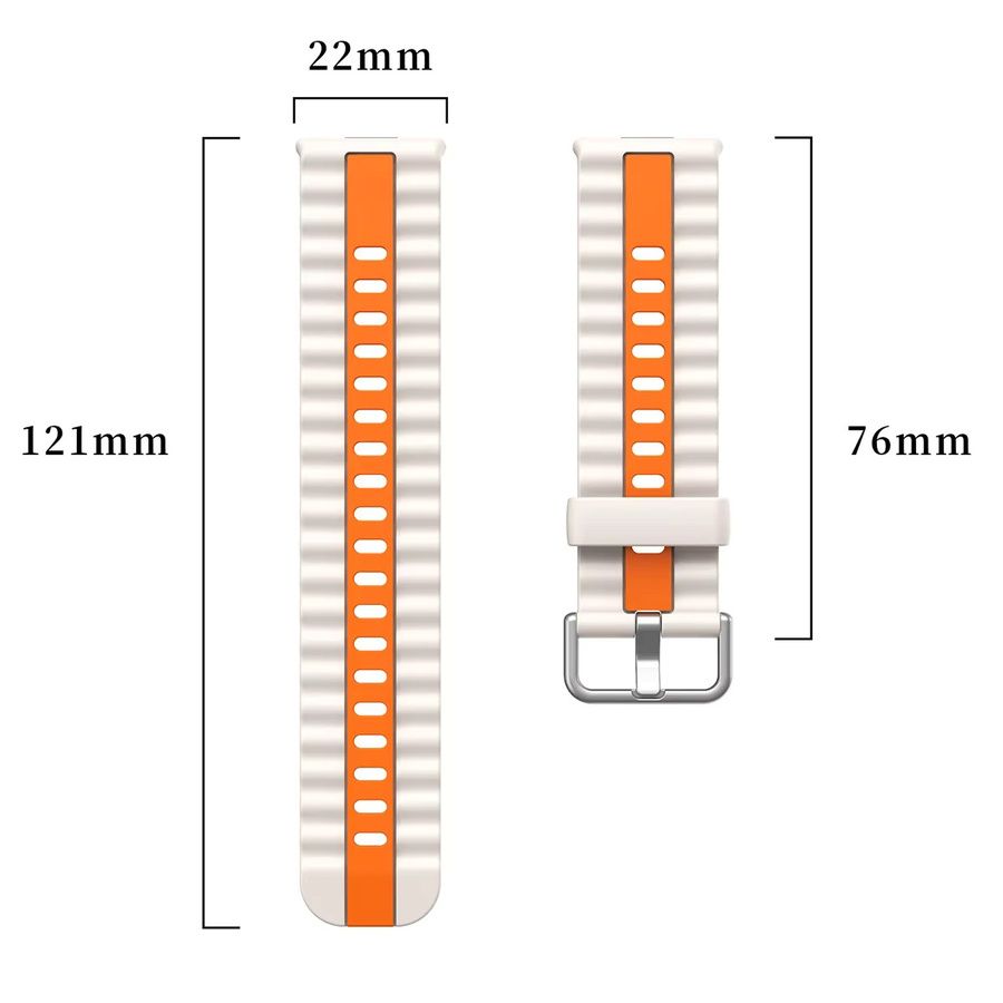CAOWTAN Uhrenarmband Silikon, Unisex, für Huawei Fit3, Fit4, Fit4 Pro - Bild 3