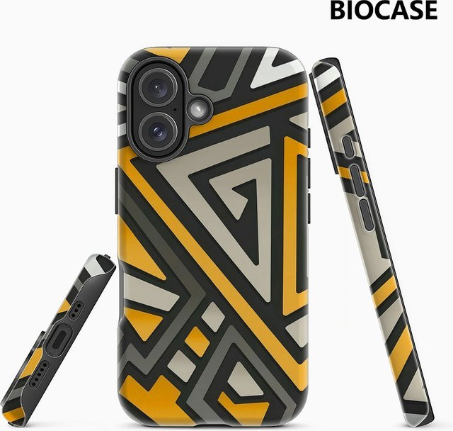 GeoVoyage Handyhülle mit doppelschichtiger Rückseite für iPhone 17 16 15 14 13 12 11 Pro Max Plus in Multicolour - Bild 1