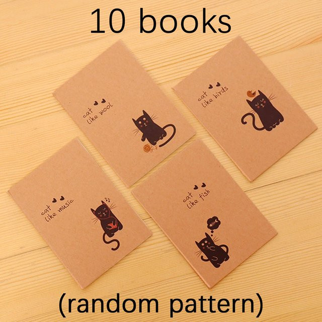 Haile Mini-Notizbuch-Set mit 5 oder 10 Stück, leere A7 Softcover Tagebuch-Taschennotizbücher mit 16 Seiten - Bild 1