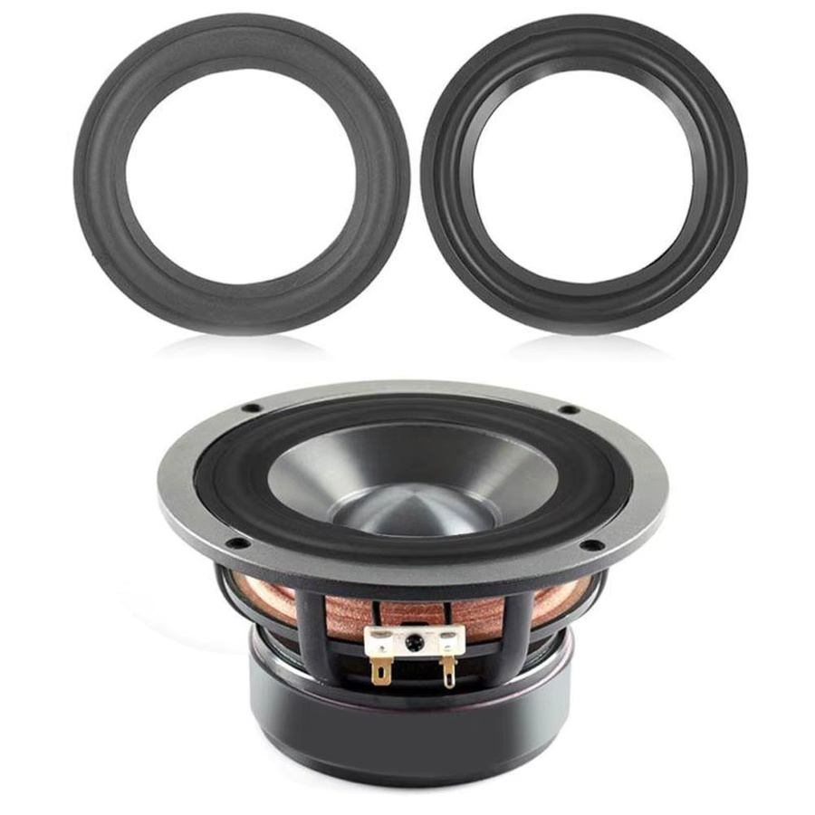 Elastische Gummikante in Schwarz für Lautsprecher-Reparatur als weicher Surround-Rand für Woofer in den Größen 3 bis 12 Zoll - Bild 5