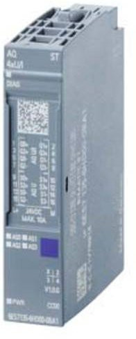Siemens SPS-Erweiterungsmodul 6AG2135-6HD00-4BA1 mit Ethernet/LAN in Grau - Bild 1