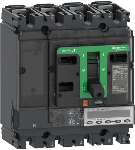 Schneider Electric C25R46E250 MCB Leistungsschalter in Grau - Bild 1