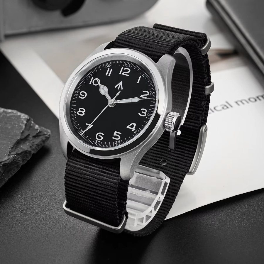 Militado Armbanduhr, Quarz, Edelstahl, Saphirglas, 38 mm, Unisex - Bild 2