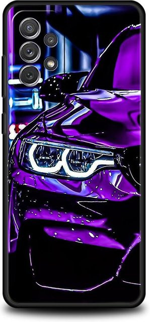 JDM Sport Auto Handyhülle für Samsung Galaxy A33 5G in Blau und Rot - Bild 1