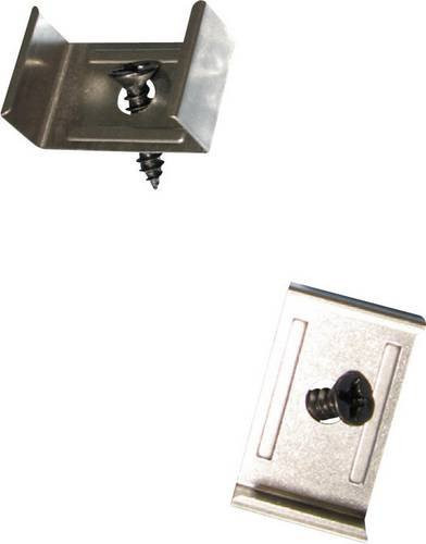 Barthelme Halteclip 50990090 Silber 2er-Set - Bild 1
