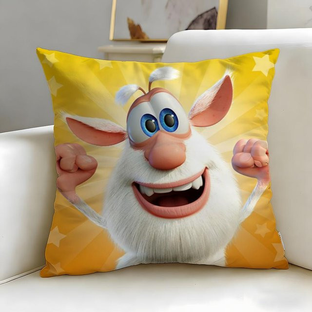 Booba Kissenbezug aus Polyester, quadratisch, B/B/H: 40 x 40 x 40 cm - Bild 1