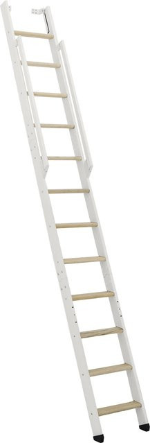 Minka Raumspartreppe Strong mit 12 Stufen in Weiß für eine Geschosshöhe bis 290 cm - Bild 1