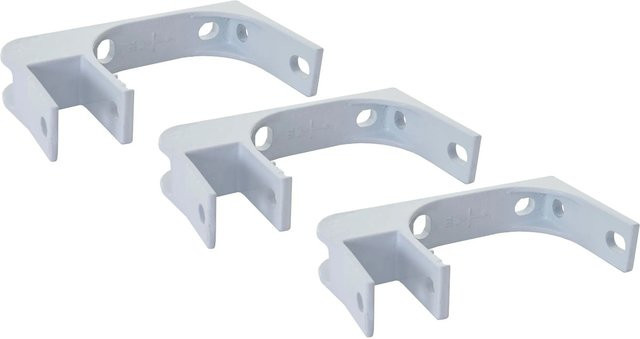 MCW 3er-Set Deckenhalterung für Markise H790 H791 Wandhalterung Adapter aus Metall in Weiß - Bild 1