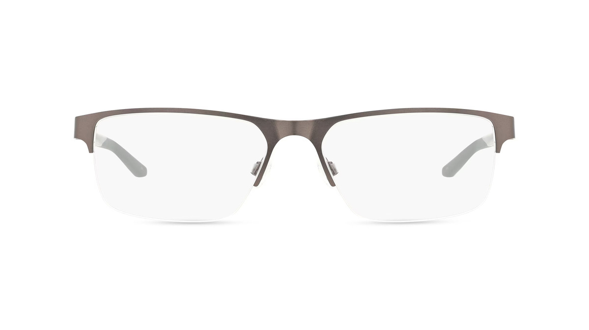Nike NK8159 Korrektionsbrille, Halbrand, Quadratisch, Metall, Unisex, Grau - Bild 1