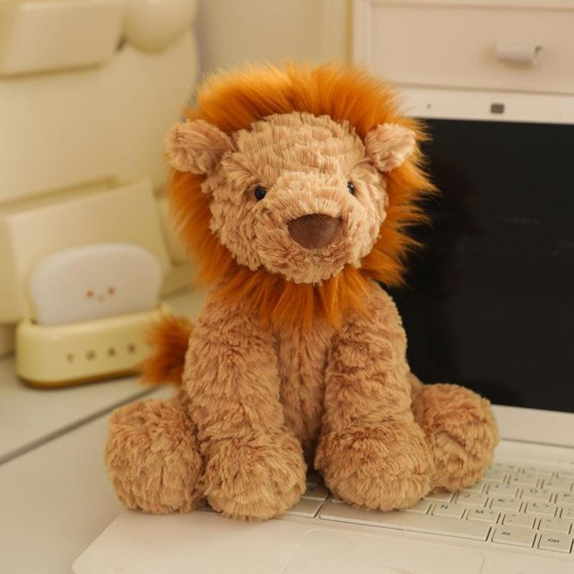 Kidsly Löwe-Plüschpuppe, Plüsch, Gelb, ab 14 Jahre - Bild 1