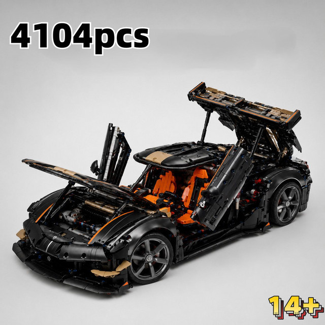 Hot Toys High-Tech-Rennwagen-Bausatz, 4104 Teile, ab 14 Jahren - Bild 1