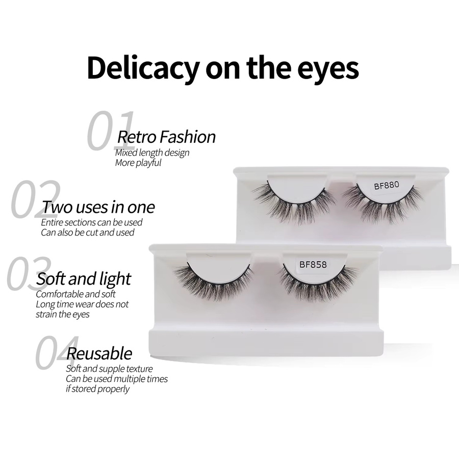 RED SIREN Wimpern, Black, Unisex - Bild 2