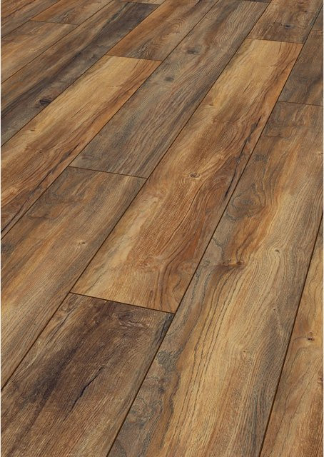 Jangal Laminatboden Oak National Park Line Ultimate Golden Stream in Braun im Rustic Wood Look - Bild 1