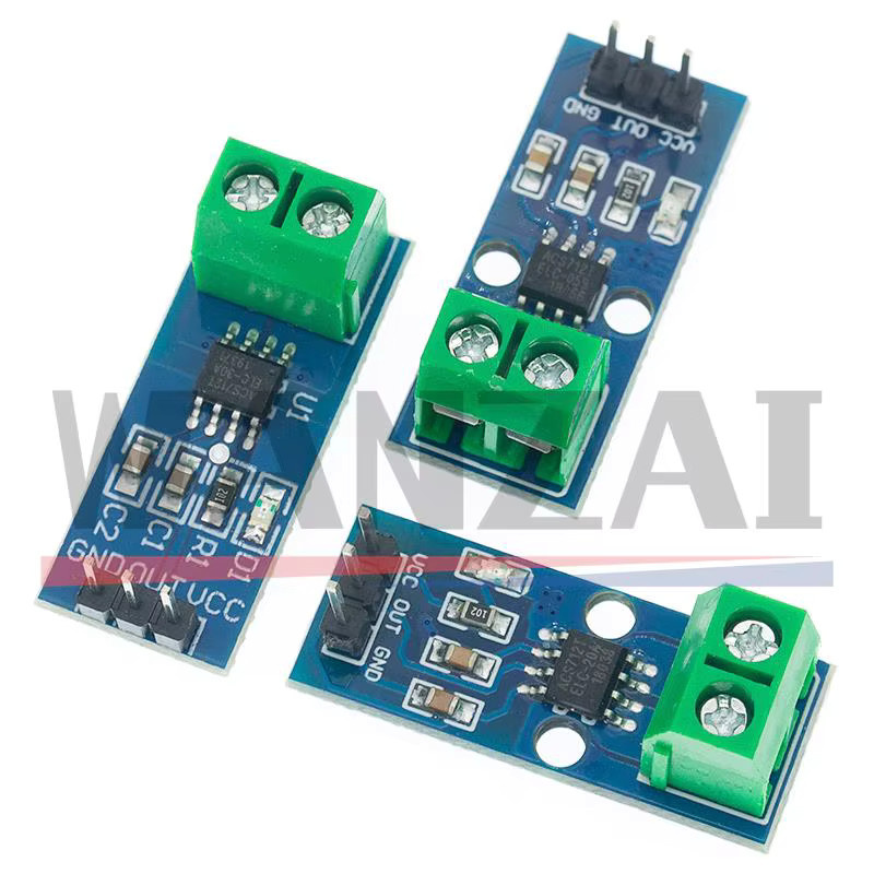 AITEWIN ROBOT ACS712 Hallsensor Modul für Arduino in Blau (5A, 20A, 30A) - Bild 2