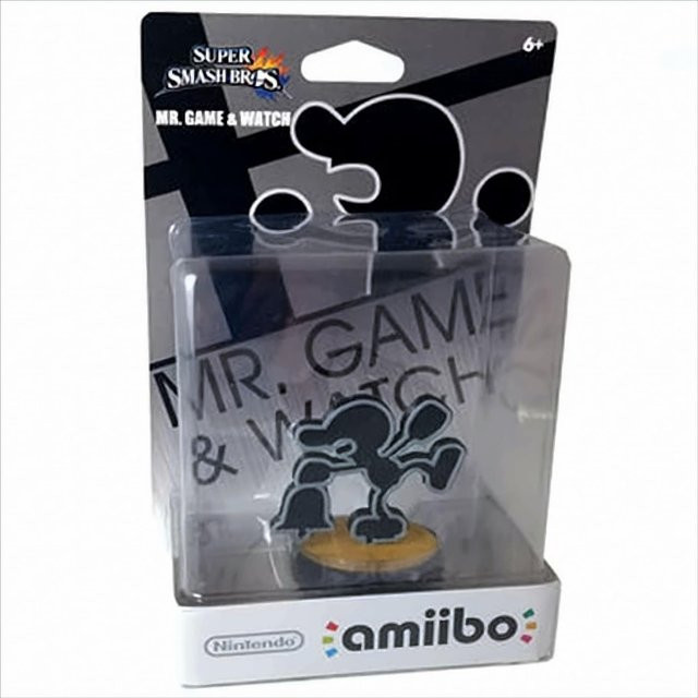 Nintendo Super Smash Bros. amiibo Mr. Game & Watch #45 Figur ab 6 Jahren - Bild 1