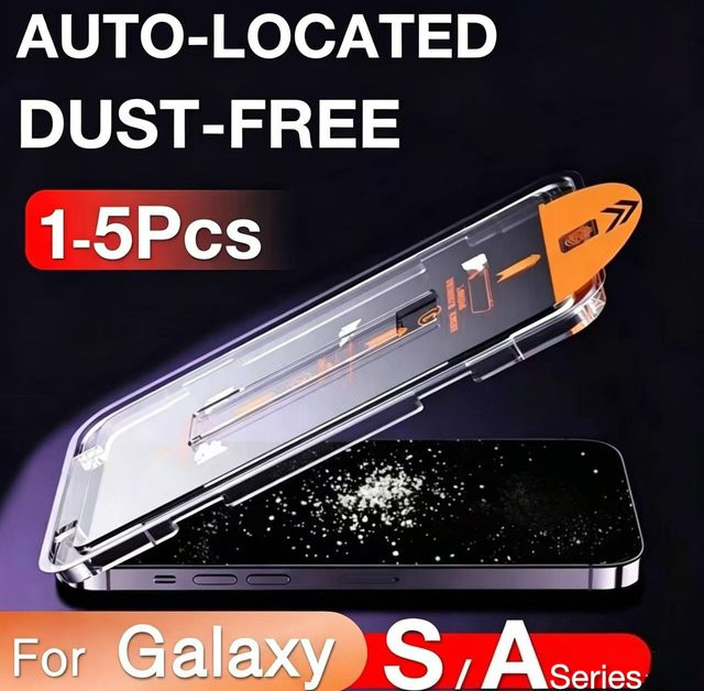 Samsung Displayschutz Glas transparent für A57 5G A37 S26 S25 S24 Ultra A55 A56 A17 A16 A07 A06 A54 - Bild 1
