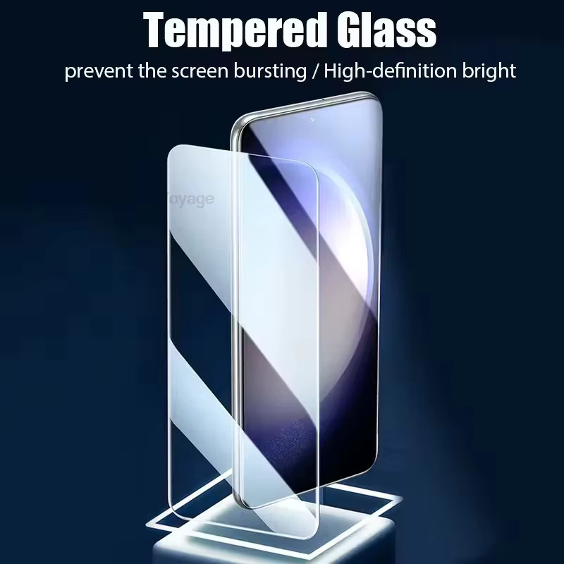 Samsung HD Displayschutzfolie aus gehärtetem Glas mit oleophober Beschichtung für S26 Ultra und S26, transparent - Bild 2