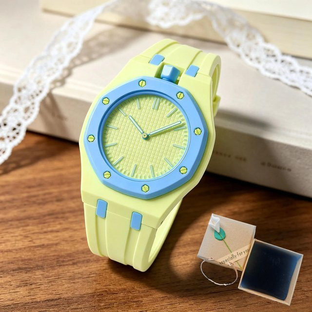 FEiNiNG Armbanduhr, Quarz, Silikon, Grau, Bunt, Unisex - Bild 1