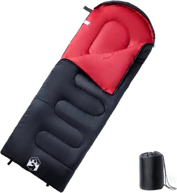 vidaXL Schlafsack für Erwachsene für Camping in 3-4 Jahreszeiten 94438 - Bild 1