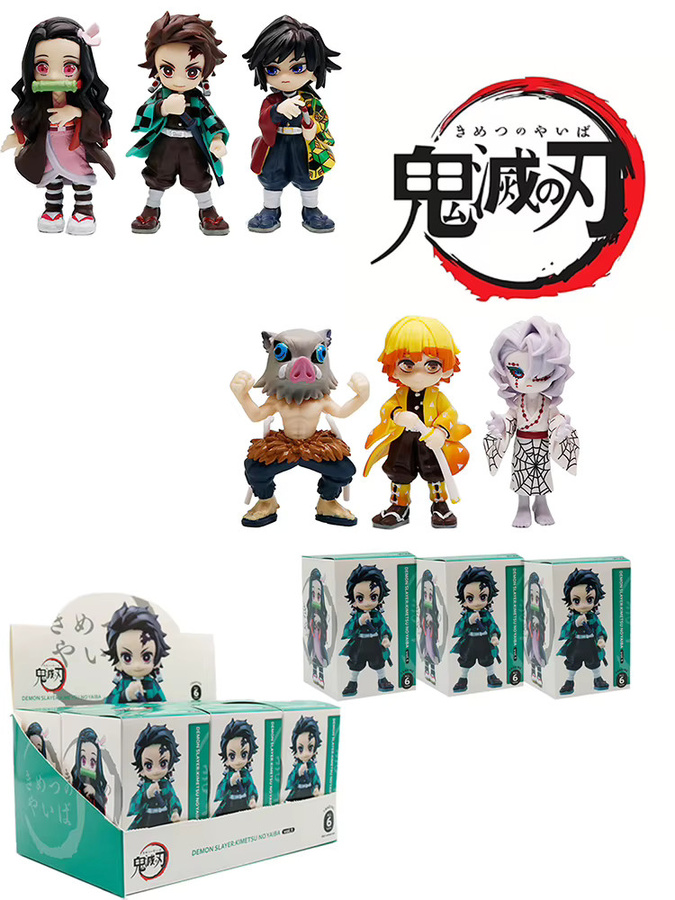 Bushiroad Palverse Demon Slayer, Anime Figur Blind Box Vol.1, Ornament - Bild 4