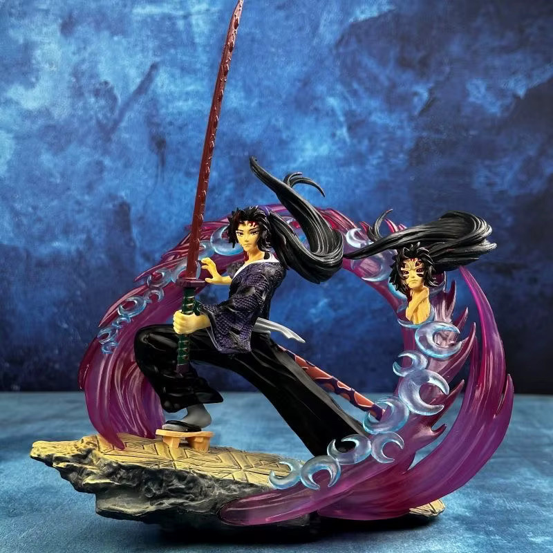 Bandai Demon Slayer Kokushibo, PVC-Statue, Leuchtende Figur, 20,5cm - Bild 2