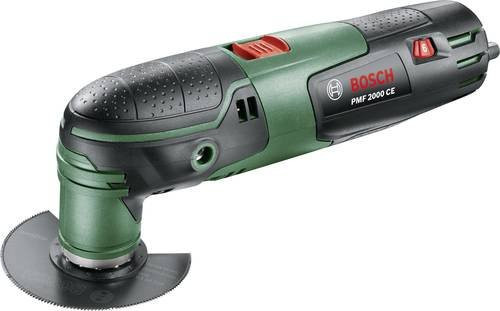 Bosch Home and Garden Multifunktionswerkzeug PMF 2000 CE mit 10-teiligem Zubehör und 220 W