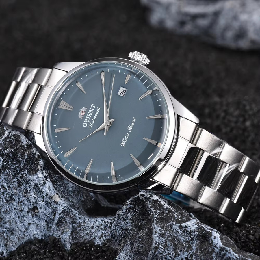 Orient Armbanduhr Automatik, Edelstahl, Silber, Herren - Bild 2