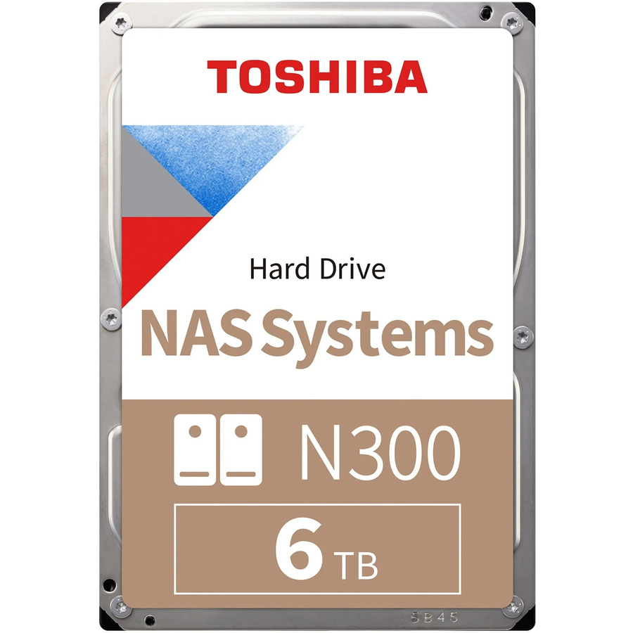 Toshiba N300 HDD Festplatte, 6 TB, 3,5 Zoll, SATA, Multicolour - Bild 1