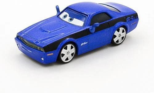 Pixar Disney Cars Lightning McQueen Finn Mcmissile Luigi Guido Sheriff Hook, Spielzeugauto, 1:55, ab 4 Jahren - Bild 1