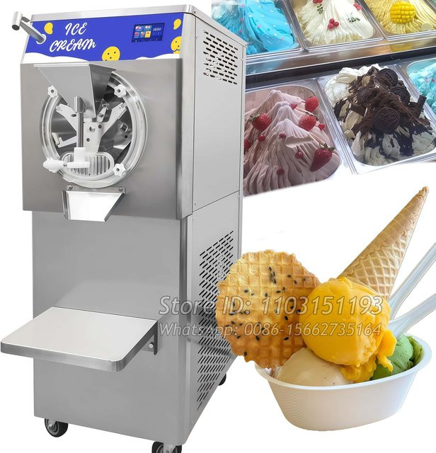 KOAL Kommerzielle italienische Hochleistungs-Batch-Gefriermaschine für Eiscreme und Gelato in Silber aus Edelstahl mit 5 Programmen - Bild 1