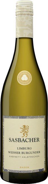 SASBACHER Winzerkeller Weißer Burgunder, Weißwein, Baden, 2024, halbtrocken, 0,75 l - Bild 1