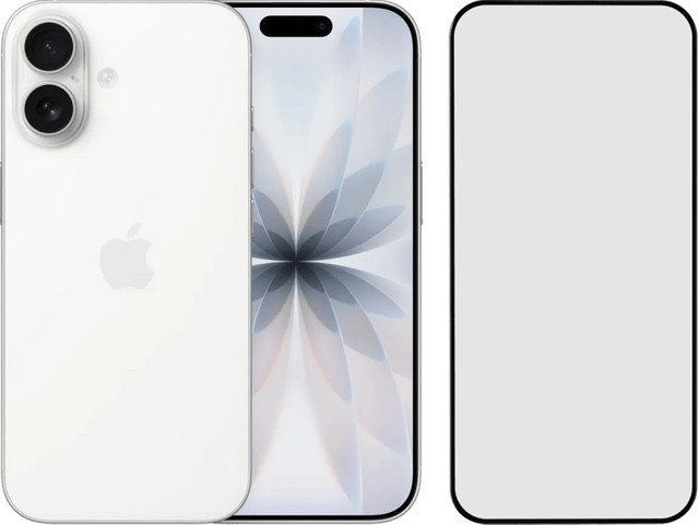 Apple iPhone 17 Smartphone 512GB Weiß inklusive BlueBuilt Panzerglas - Bild 1