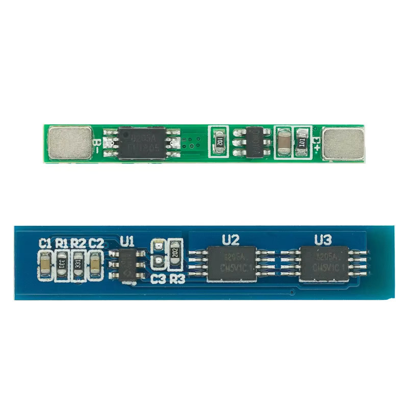 YANXD Li-Ion BMS PCM Batterieschutzplatine für 1S 3,7V 3A oder 2S 3A 18650 Lithium-Ionen Akkus, 10 Stück - Bild 2