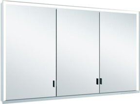 Keuco Spanplattenschraube für lange Türen Royal Lumos, Farbe Silber eloxiert, B/H/T: 120 x 73 x 13 cm - Bild 1