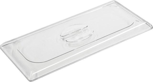 Schneider Deckel für Eisbehälter aus Polycarbonat, transparent, B: 16,5 cm, T: 36 cm, H: 1,8 cm - Bild 1