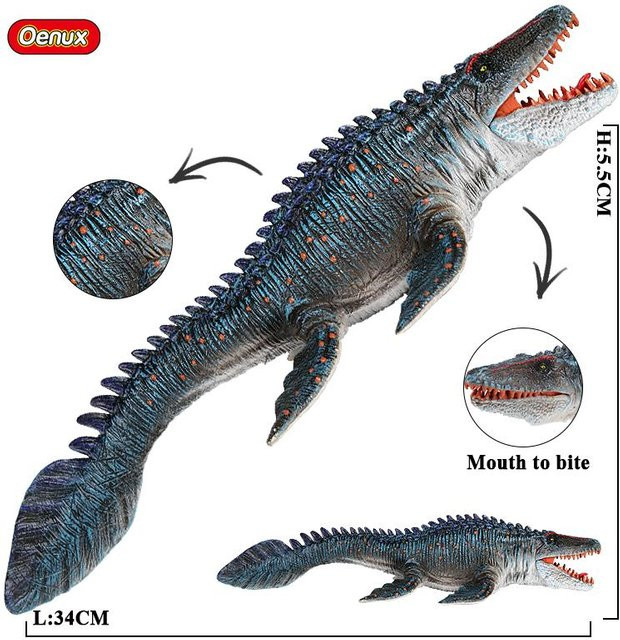 Oenux Jurassic World Dinosaurier Pterodactylus Saichania Actionfiguren PVC - Bild 1
