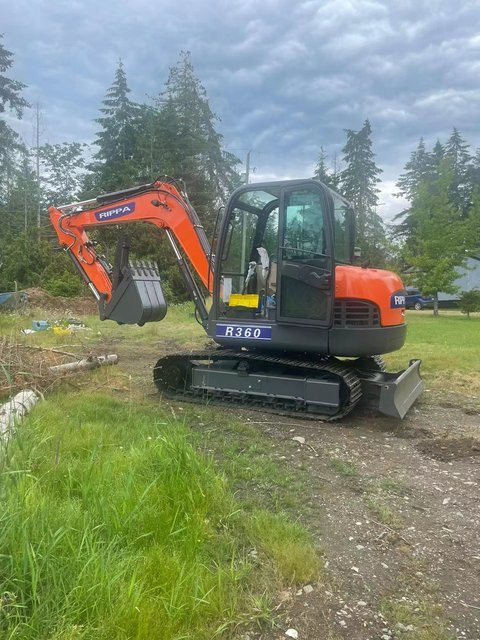 Kubota Minibagger Raupenbagger mit 6-Tonnen-EPA-Motor in Orange - Bild 1