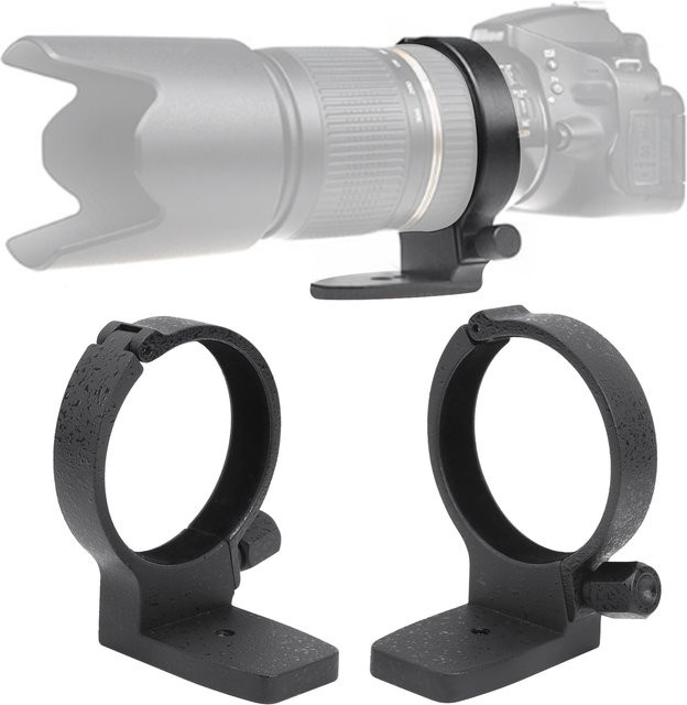 Nikon Objektivkragen Stativhalterung aus Legierung in Schwarz für Nikon 70-200mm F4 - Bild 1