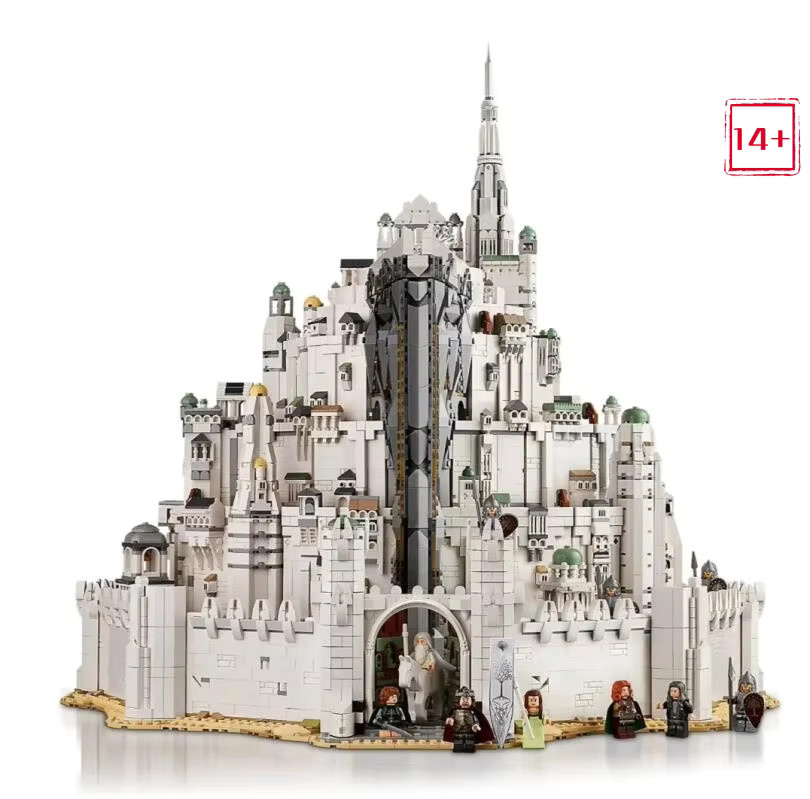 Hot Toys Minas Tirith, Baustein-Set, Architektur, 8.278 Teile, ab 14 Jahren - Bild 3