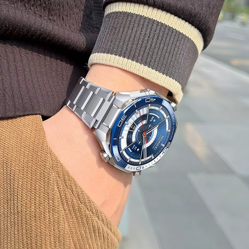 Uhrenarmband Titan, 22 mm, Silber, Herren - Bild 2