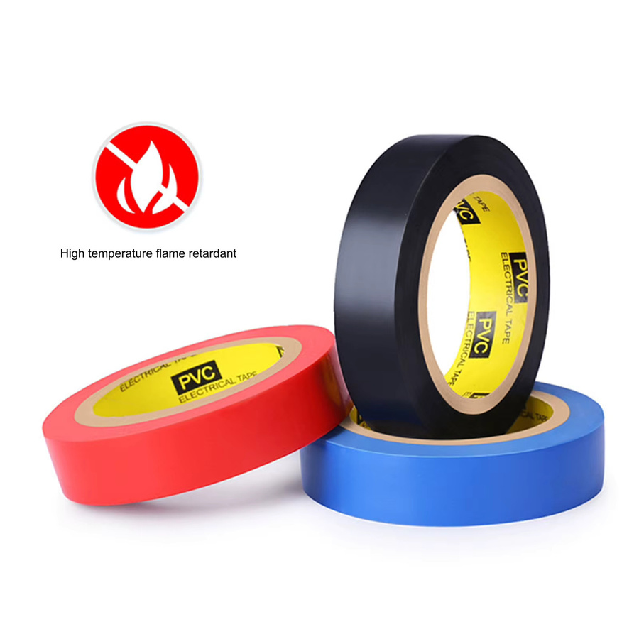 6 Stück professionelles Isolierband aus PVC in Schwarz, Breite: 15 mm, Breite: 8 mm - Bild 4
